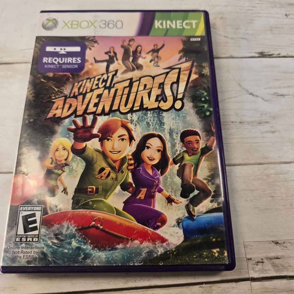 Kinect Adventures! Xbox 360 Game Microsoft Kinect Required Rated E Everyone
